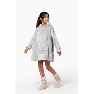 Kids Plaid Poncho